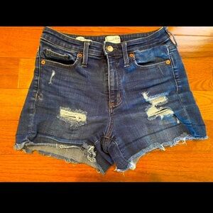 Denim Distressed Women's Shorts Size 6